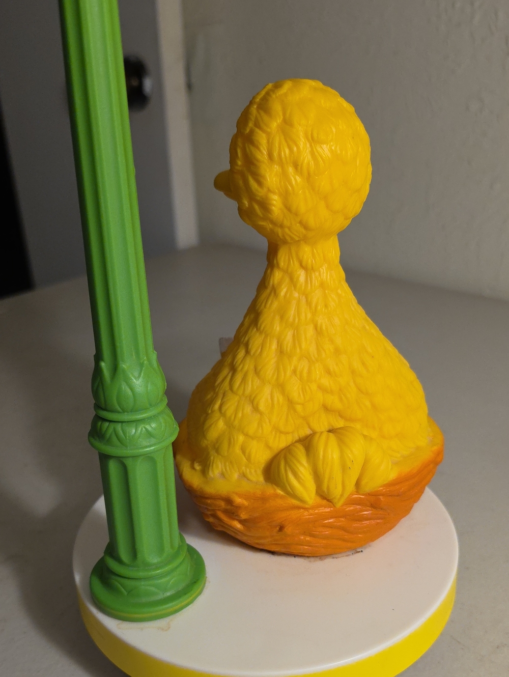Vintage 70s Sesame Street Big Bird Lamp with serial number working condition - Picture 14 of 14